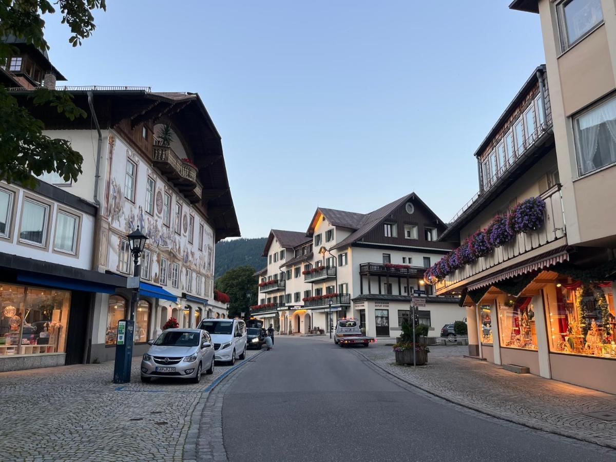 Alpina Haus Apartman Oberammergau Kültér fotó